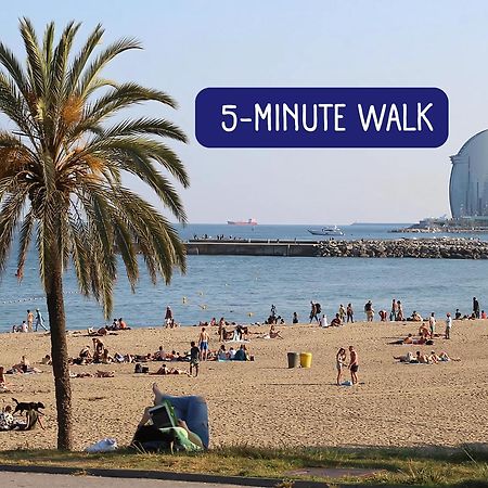 Taulat Loft L Poblenou Beach L Self Check In L Terrace Penthouse Barcelona Zewnętrze zdjęcie